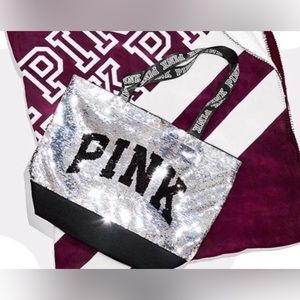 PINK Sequin Bag